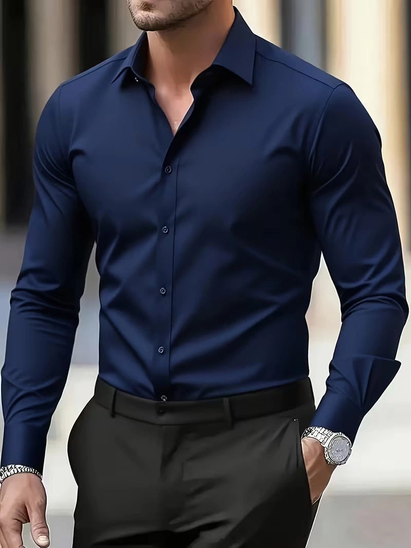 Camisa antiarrugas - Comodidad y Elegancia